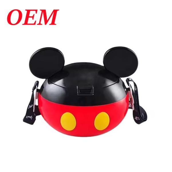 Minnie Candy Box Popcorn Container With Snap On Lid Food Safe Popcorn Bucket