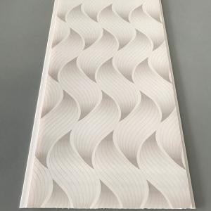 Flat Pvc Panels For Ceiling , Waterproof Bathroom Ceiling Panels Brilliant Printing