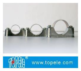  BS4568 / BS31 Steel Conduit Fittings Carbon Steel Spacer Bar Saddle With Base/Electrical conduit pipe tubo fittings of s Manufactures
