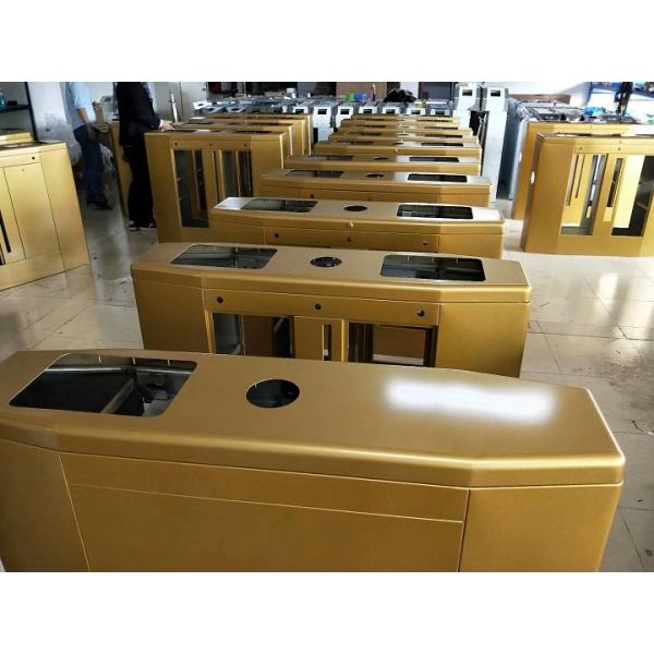 304# Stainless Steel Swing Gate Gooden Color Turnstile bi-directiona