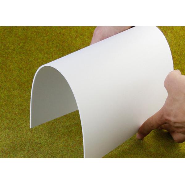 Outdoor Flexible PVC Sign Board Fireproof Lightweight Custom 1220 X 2440mm