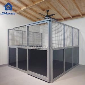  Prefabricated  HDPE Classic Equine Horse Stall Panels Horse Stable Sliding Door Manufactures