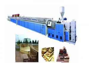  Power Saving WPC / PVC Profile Plastic Extrusion Equipment For Wood Profile Manufactures