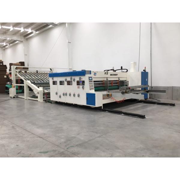 Ink Carton Printing Slotting Machine 30KW Printer Rotary Die Cutter