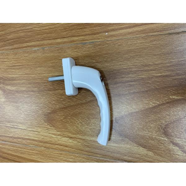 White Window And Door Hardware Powder Coated UPVC Window Door Handles