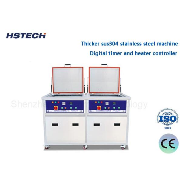 AC380V 77L SUS Stainless Steel 3000W Heating Power Ultrasonic Cleaning Machine