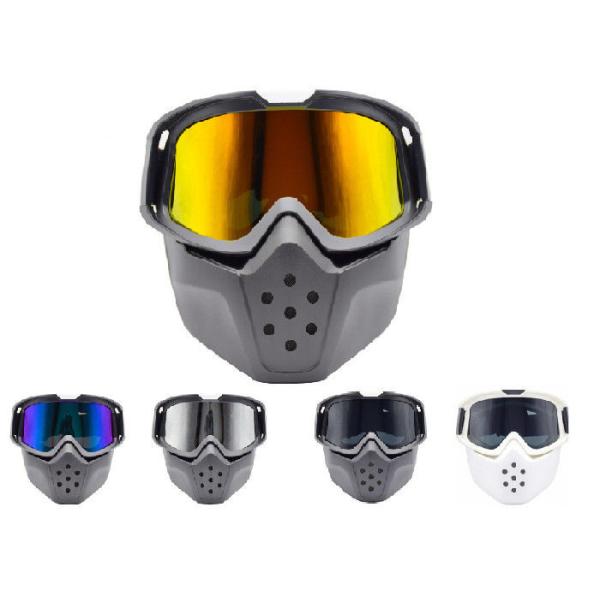 Full Face Construction Safety Glasses , Prescription PPE Glasses ABS Raw Frame