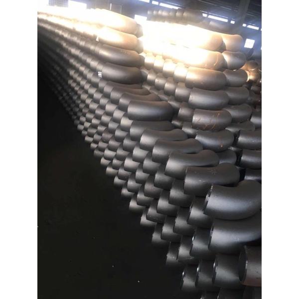 90° Butt Weld Fittings , Socket Weld Elbow 139.7X4.5 MM Sand Rolling Equal Shape