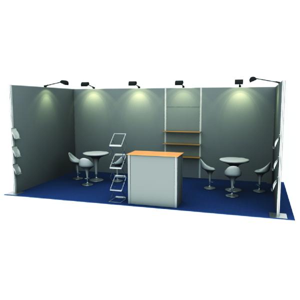 Advertising custom tradeshow booth wholesale tension fabric exhibition booth