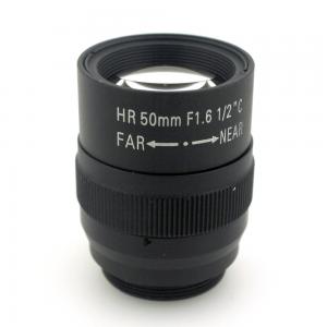  High Pixel HD Camera Lens 1.5MP 50mm F1.6 Fixed Focal Length IP Camera Lens Manufactures