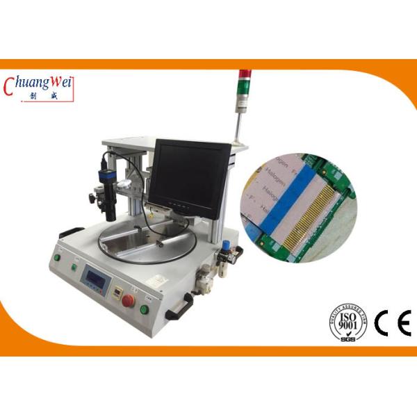 FFCHot Bar Soldering Machine With Rotable Pneumatic Rotary Turntable