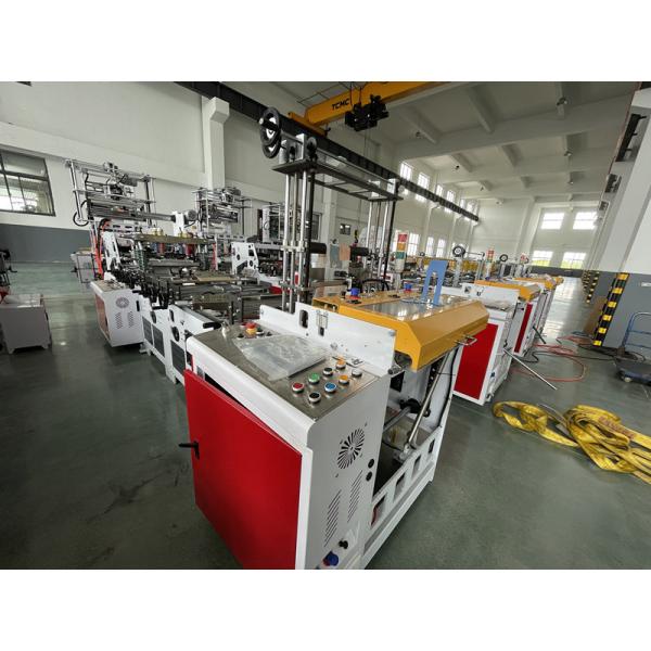 POF Toilet Paper Bag Making Machine hdpe pp With Gusset