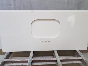  Household / Hotel Man Made Quartz Countertops , Popular Quartz Bathroom Worktops Manufactures