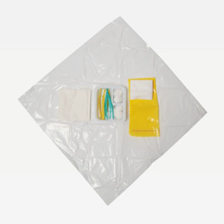 7.5 * 7.5cm Non Woven Swab Disposable Sterilized Dressing Kit With Adhesive Edge WL7032