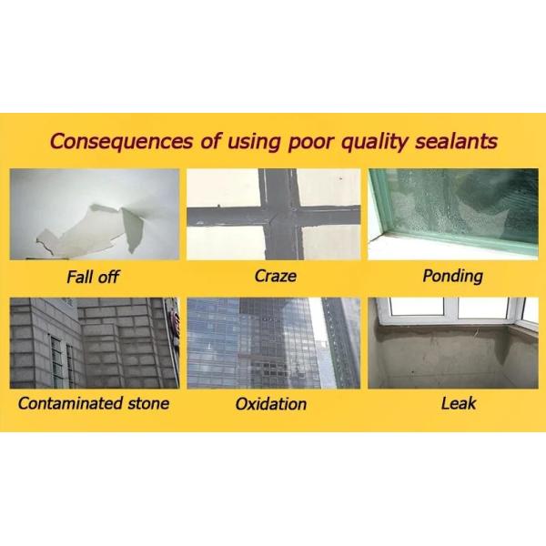 Universal Neutral Silicone Sealant No Smell Acid Free For Bathroom Kitchen