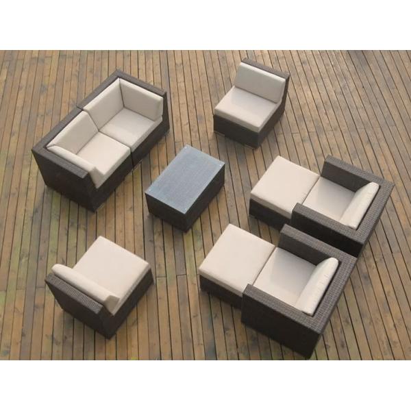 PE Rattan wicker patio sofa sets Hot design Outdoor garden Furniture