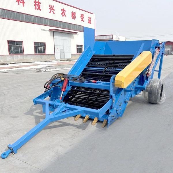 Heavy Duty Tractor Stone Picker Agricultural Machinery Blue 1.5m Working Width