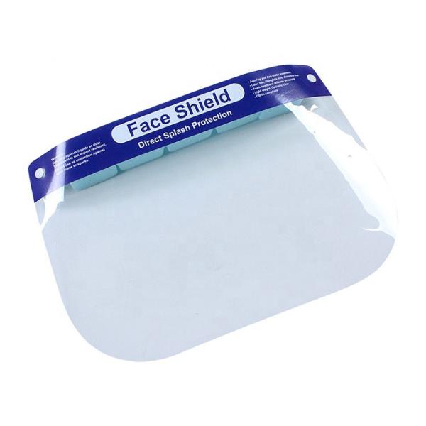 Medical Clear Plastic Face Shield , Protective Face Shield Increased Air Flow