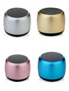 China M1 paired small mini wireless bluetooth speaker small steel cannon portable super connected mobile phone small sound hea on sale