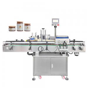  Ss304 Round Table Top Bottle Labeling Machine High Accuracy Manufactures