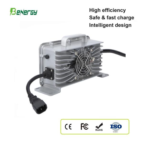 Floor Sweeper Lifepo4 Battery Pack Charger Li Ion Battery Charger  29.2V 40A