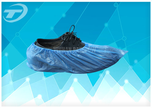Water Resistant Disposable Shoe Covers / Disposable Foot Covers For Hospital