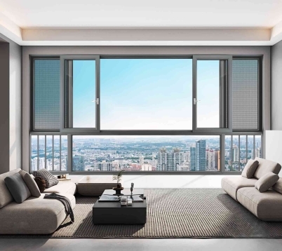  Soundproof High Air Tightness Sliding Aluminum Alloy Window