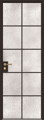 Aluminum Alloy Bathroom Swing Door For Interior Spaces