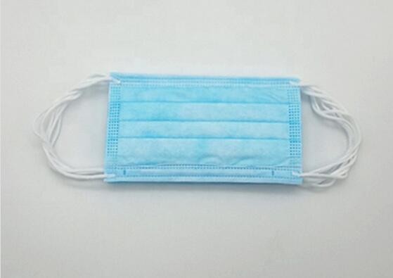 Latex Free Disposable Medical Mouth Mask Easy Carrying Environmental Friendly