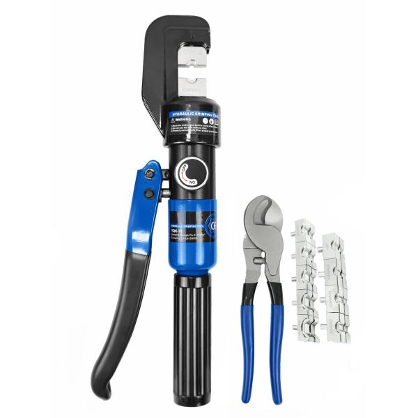 Multicolor Hydraulic Battery Lug Crimper , Hydraulic Battery Cable Wire Crimping Tool