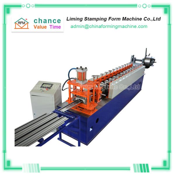 Thermal Insulation Shutter Door Machine , Door Roll Forming Machine 4.2 Tons
