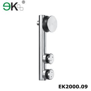  Stainless steel sliding door roller mute hardware interior sliding door roller system-EK2000.09 Manufactures