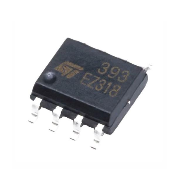 LM393DT SOP-8 Electronic Component Low Power Consumption Dual Voltage Comparator IC Chip