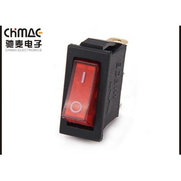 Large Black Rectangle Electrical Rocker Switches On Off On Momentary Dpdt