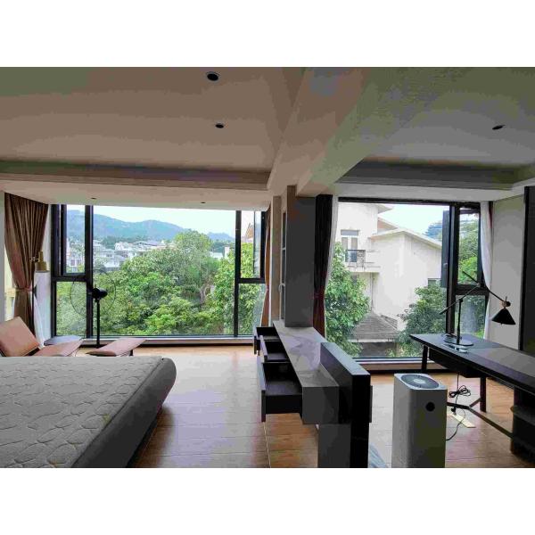90 Degree Aluminum Casement Windows Waterproofing 5mm 6mm 8mm 10mm 12mm Glass Thickness