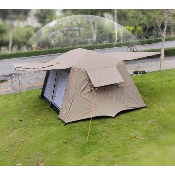 Aluminum Pole Sunshade Beach Camping Tent Lightweight Boat Tent with Windows