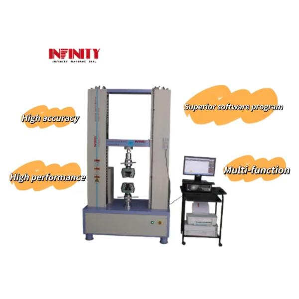 Closed Loop Control Software 100KN Servo Control Universal Tensile Testing Machine