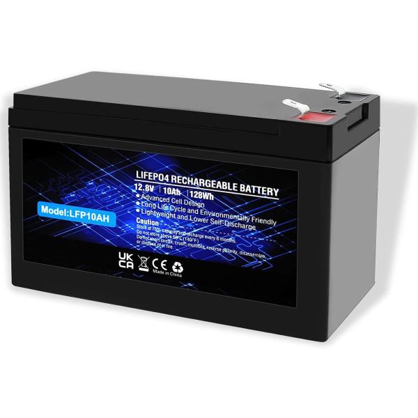 LFP Lithium Phosphate Rechargeable Battery IP67 12.8V 100Ah LiFePO4 Battery