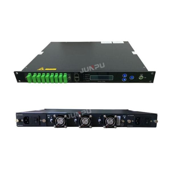 16dbm 16 Output EDFA Optical Amplifier 1550 Catv 1U Rack For Fiber Optical Network