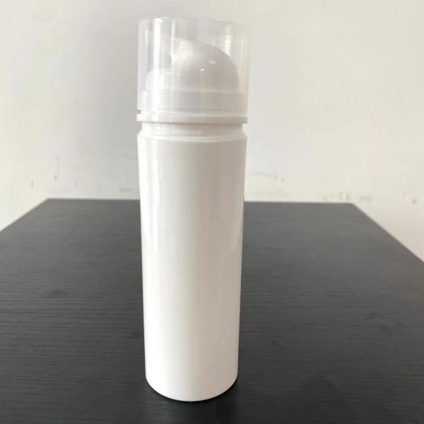 150ml PP Comsetic Airless Pump Bottle Snap On Airless Bottle Color Customized
