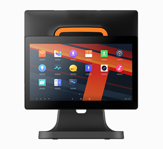 15.6 Dual Screen Pos Touch Screen Computer For Clothing Store