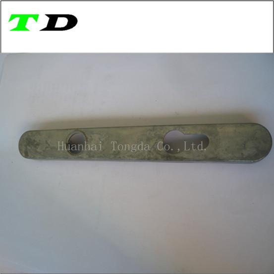 High quality China Alu alloy door handle die casting part with blank surface