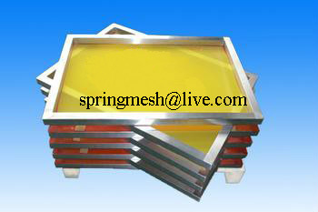 silk screen aluminum frame with mesh