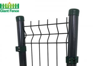  RAL6005 Green PVC Coated Wire Mesh Fencing Manufactures