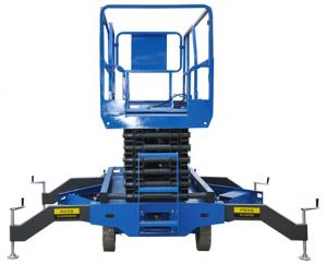  Man Lifting Use Mobile Scissor Lift 4.5m Max Heiht, Safe And Reliable Manufactures