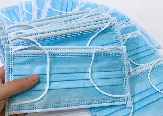 Antiviral Disposable 3 Layer Face Mask Suitable For Outdoor Indoor Industrial Usage