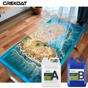 China Casting Clear Deep Pour Epoxy Resin For Wooden Bar Counter Table Tops on sale