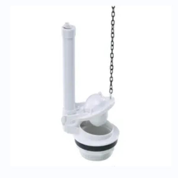 Toilet Flush Valve Plastic Mechanism With Flapper Anti Lock Braking Device
