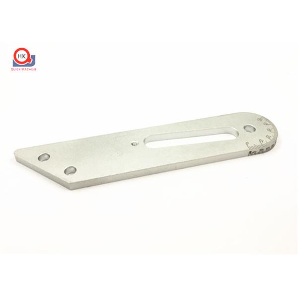 Clear Anodized Machining Aluminum Parts , Laser Marked Packaging Machine Parts