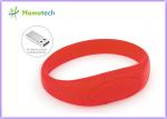Red Silicone Bracelet Usb Flash Drive Wristband Flash Memory Stick